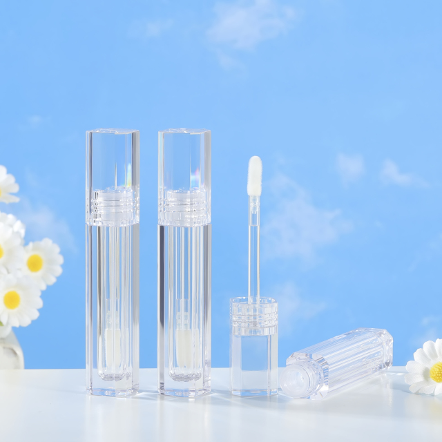 Fancy lipgloss bottle with thick wall