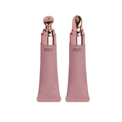 Best selling 5ml Biodegradable Rose Gold lip gloss tubes luxury with Metal Applicator 15ml For Lip Balm Matte Frosted Packaging