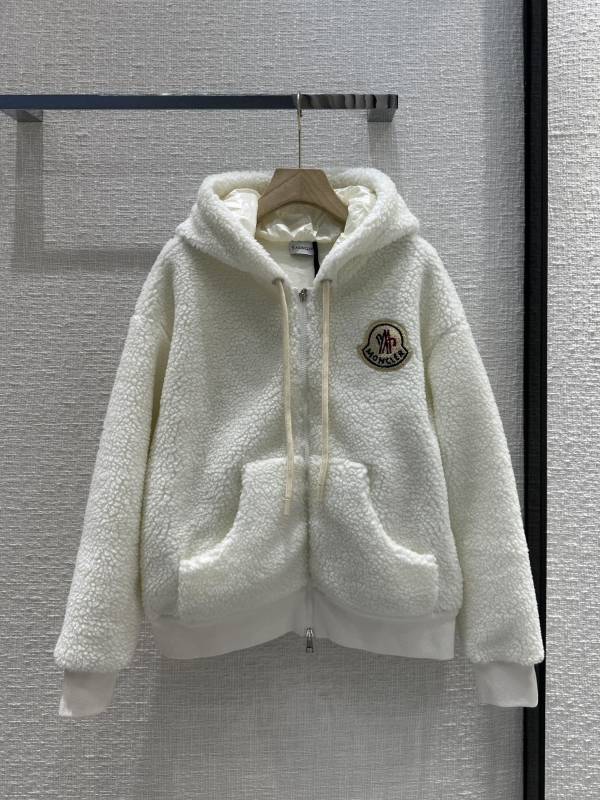 Moncier 2023 autumn and winter new product Teddy grain velvet sports style jacket