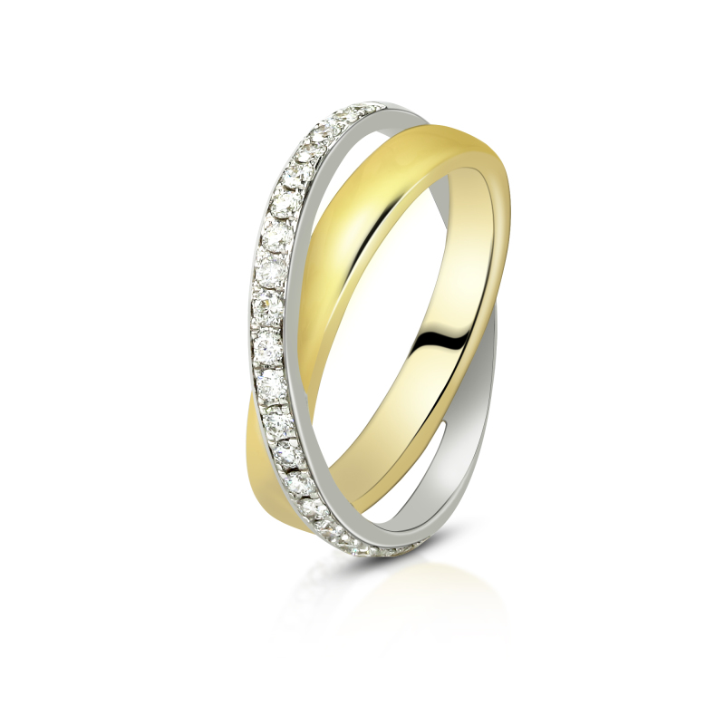 ACCA 18K Ring with Round Diamond