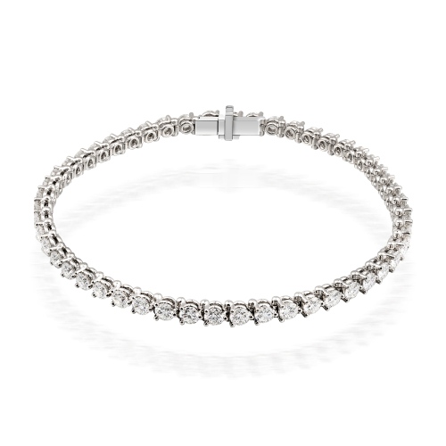 ACCA PT950 Bracelet with Round Diamond