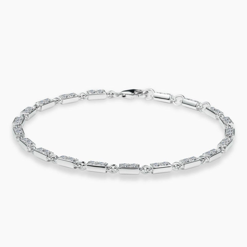 ACCA 18KW Bracelet with Round Diamond