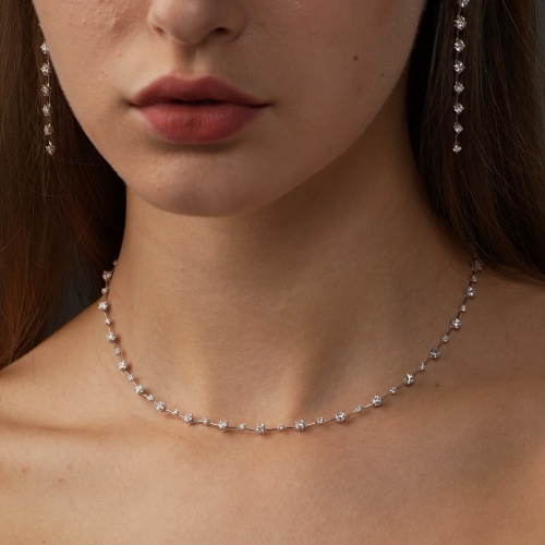 ACCA 18KW Necklace with Diamond