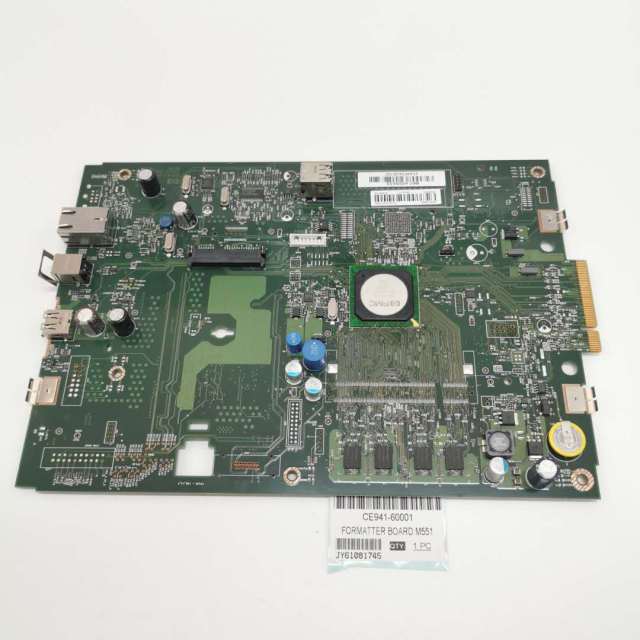 HP Color LaserJet Ent 500 M551  FORMATTER BOARD, LOGIC CARD, MOTHER BOARD, MAIN BOARD  CE941-60001
