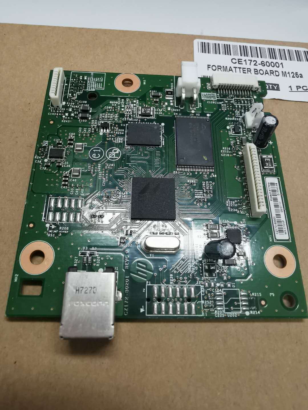 M125A FORMATTER BOARD CE172-60001 LOGIC CARD MAIN BOARD MOTHER BOARD