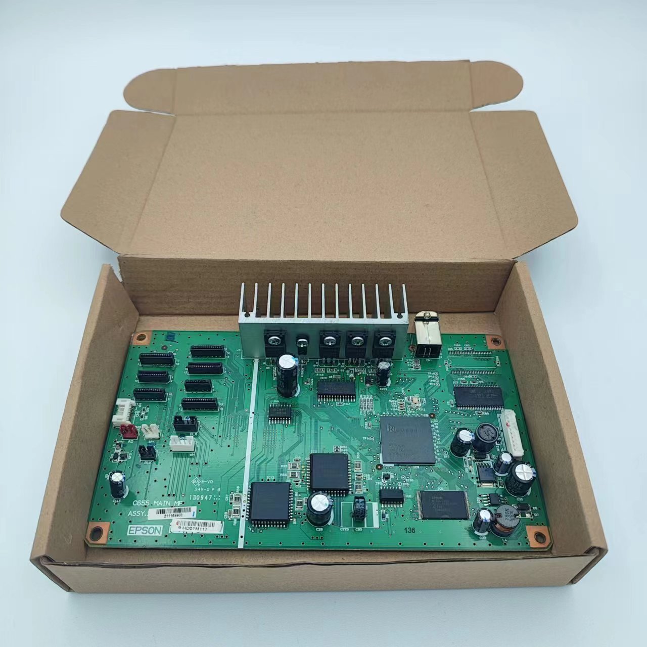 C655 MAIN LOGIC CARD FORMATTER BOARD FOR EPSON LASERJET 1390 MAINBOARD