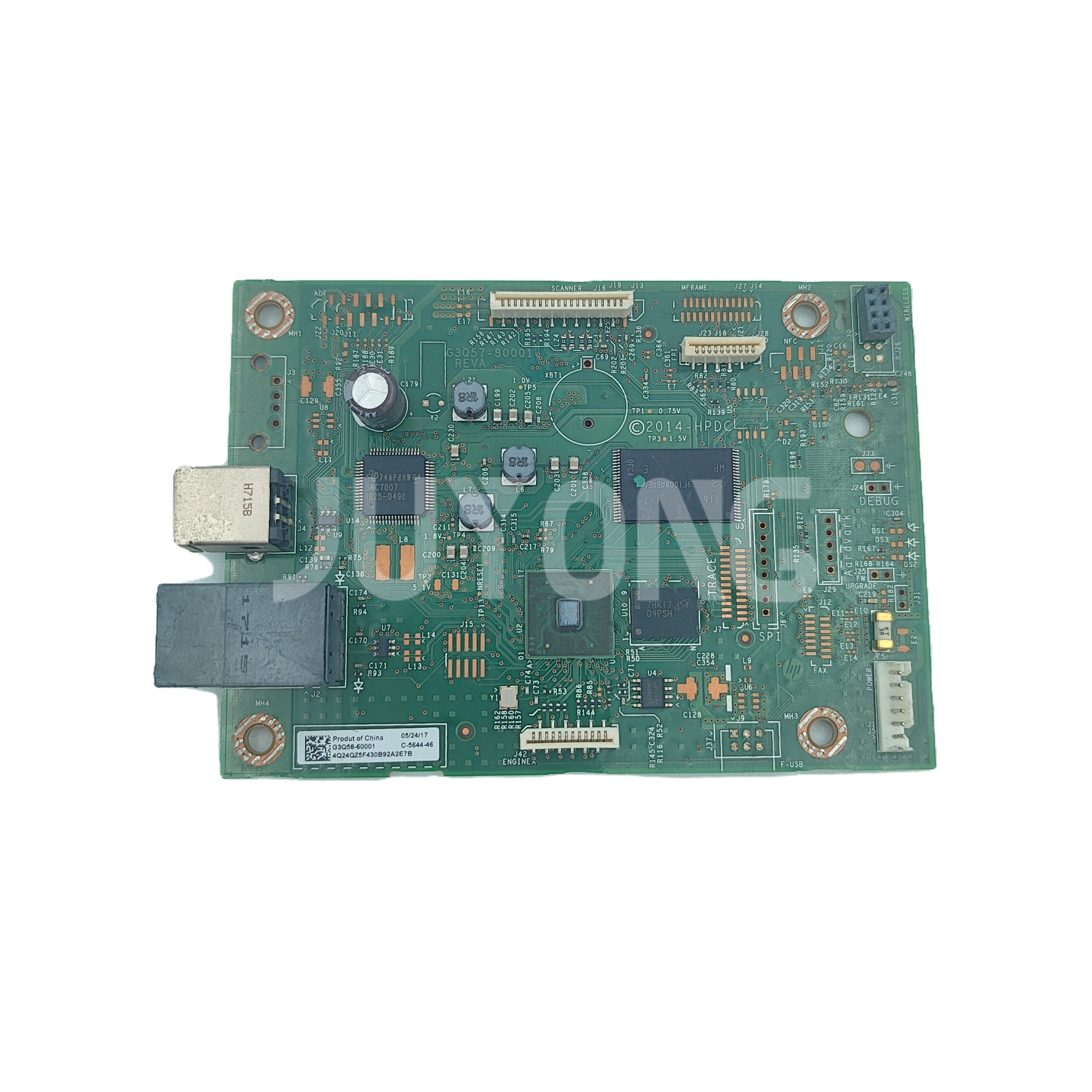 ORIGINAL QUALITY G3Q58-60001 LOGIC BOARD  FORMATTER BOARD M132NW MAINBOARD