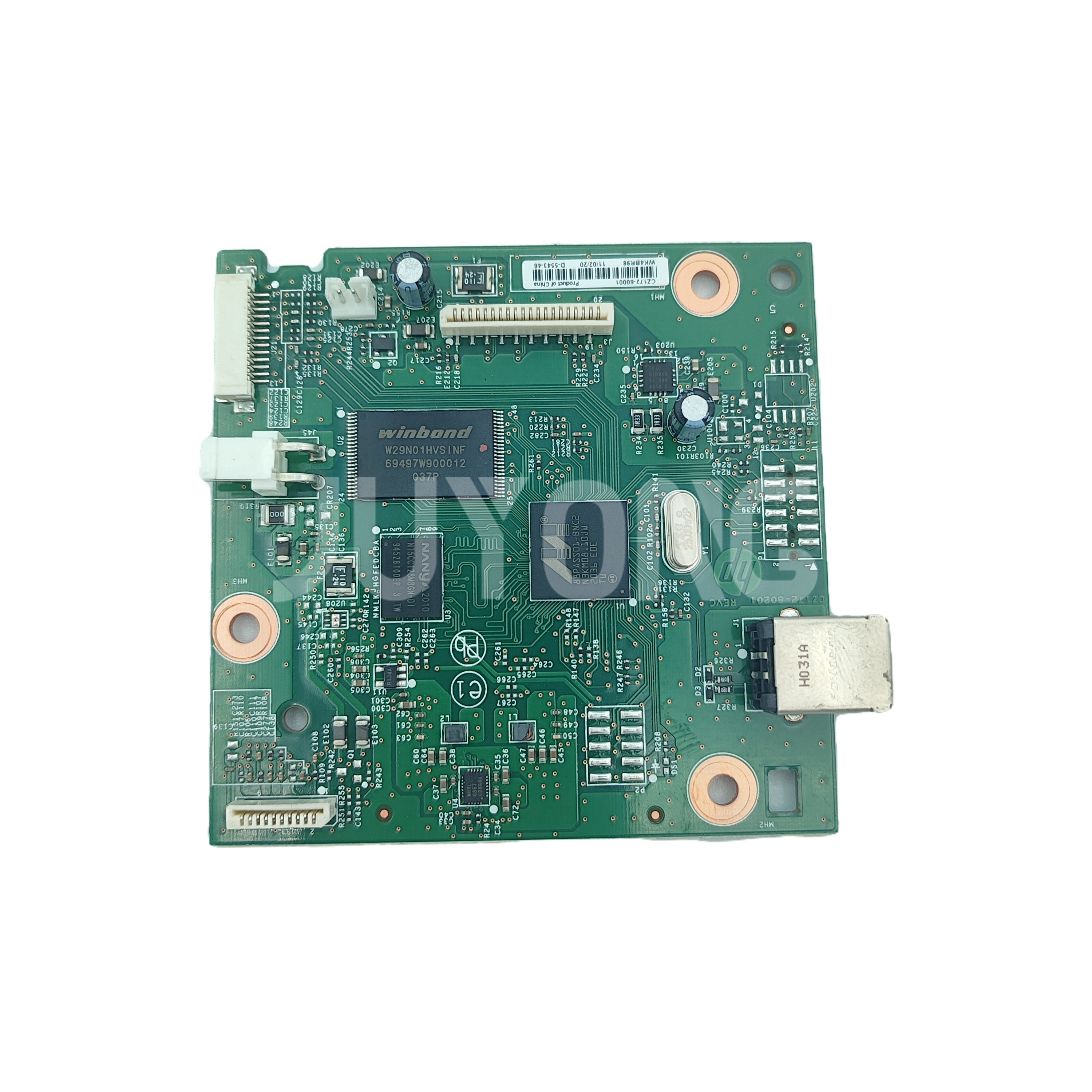 CZ172-60001 LOGIC BOARD  FORMATTER BOARD FOR HP M125A MAINBOARD 100% TEST
