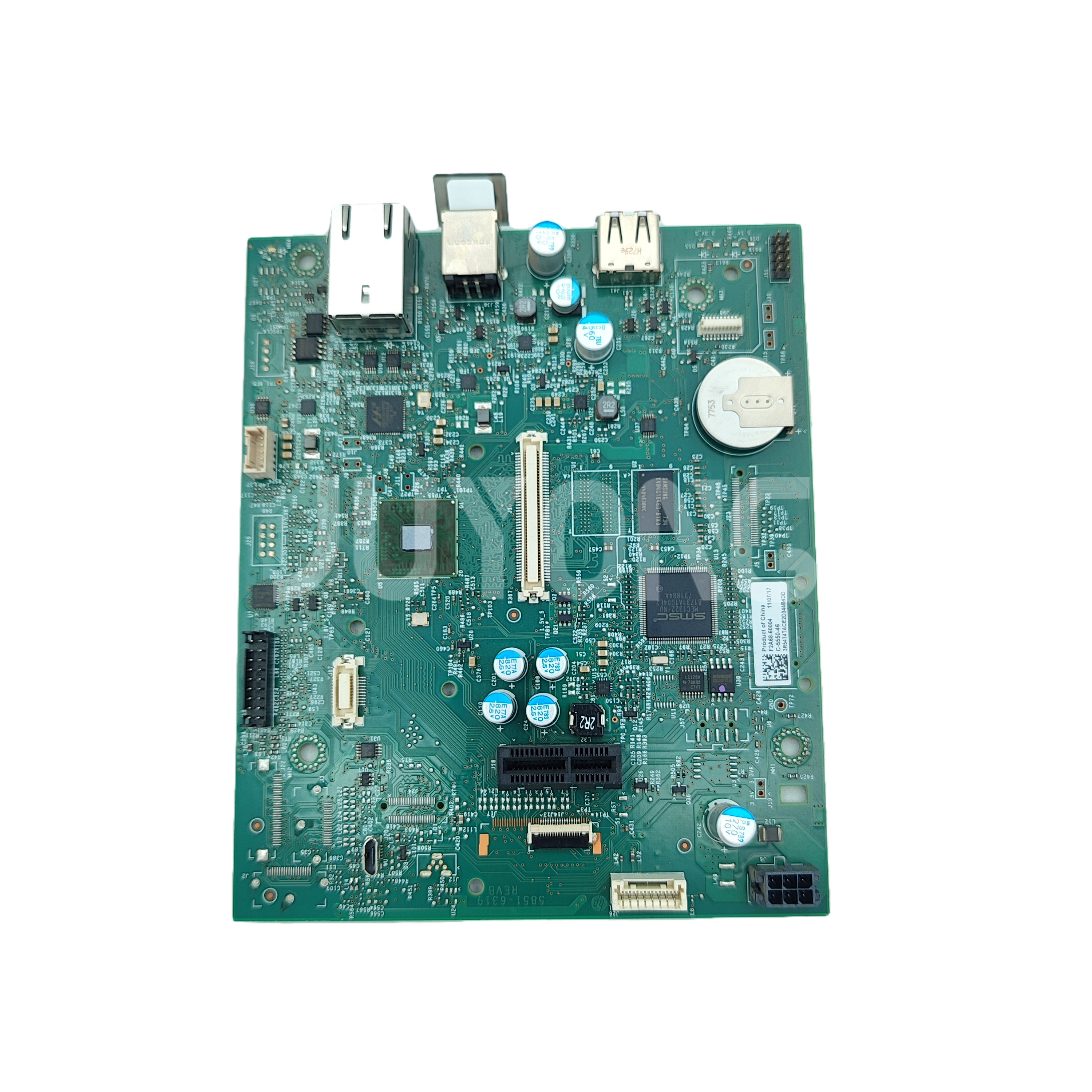 LOGIC BOARD F2A68-60004 FORMATTER BOARD FOR HP M506DN MAINBOARD IN WELL CONDITION