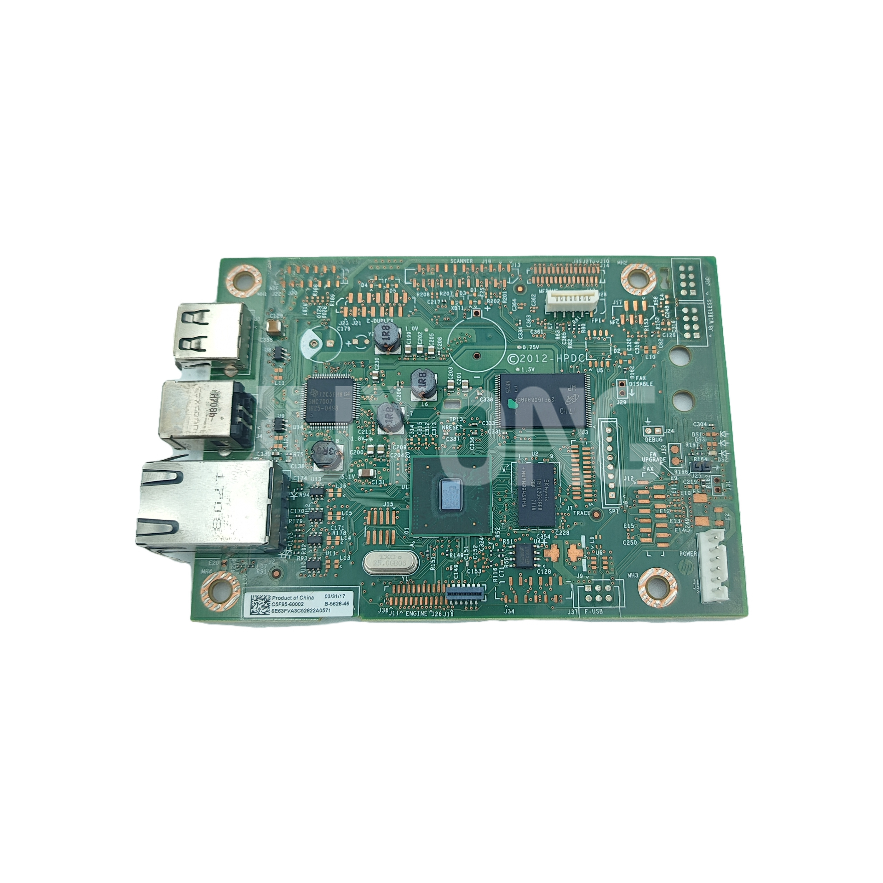 ORIGINAL NEW MAINBOARD C5F95-60001 FIT FOR 402DNE PRINTER 100% WORKING FORMATTER BOARD