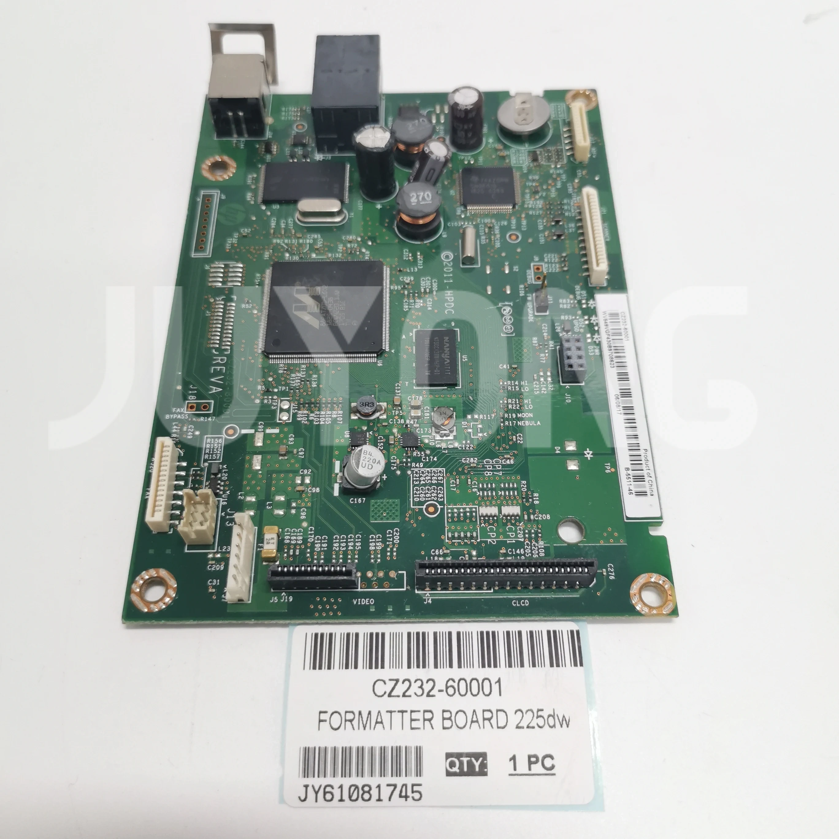 CZ232-60001 MOTHER BOARD FIT FOR HP 225DW M225DW PRINTER ORIGINAL NEW FORMATTER BOARD IN GOOD CONDITION