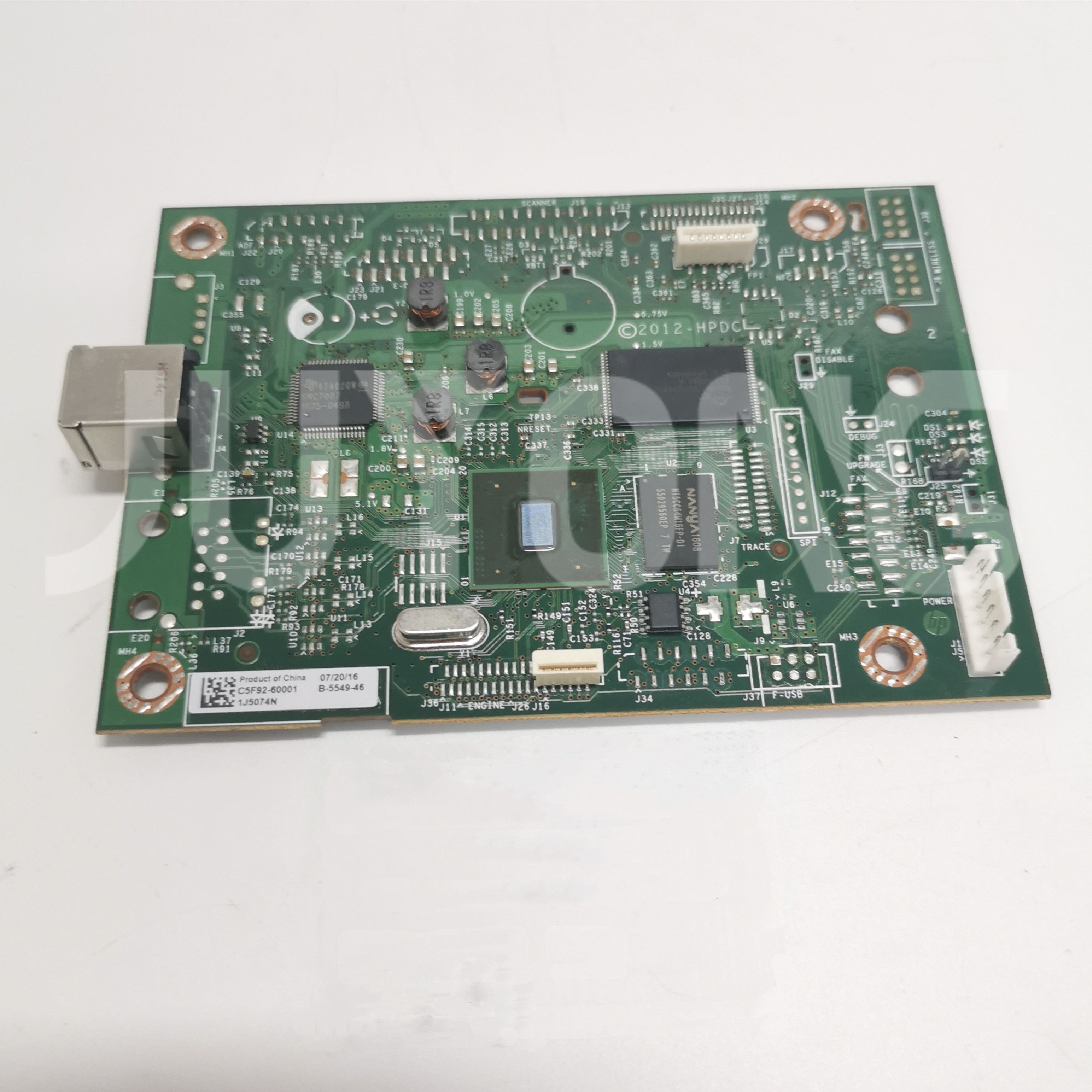 C5F92-60001 MOTHER BOARD FORMATTER BOARD FIT FOR 403D 402D PRINTER IN GOOD CONDITION