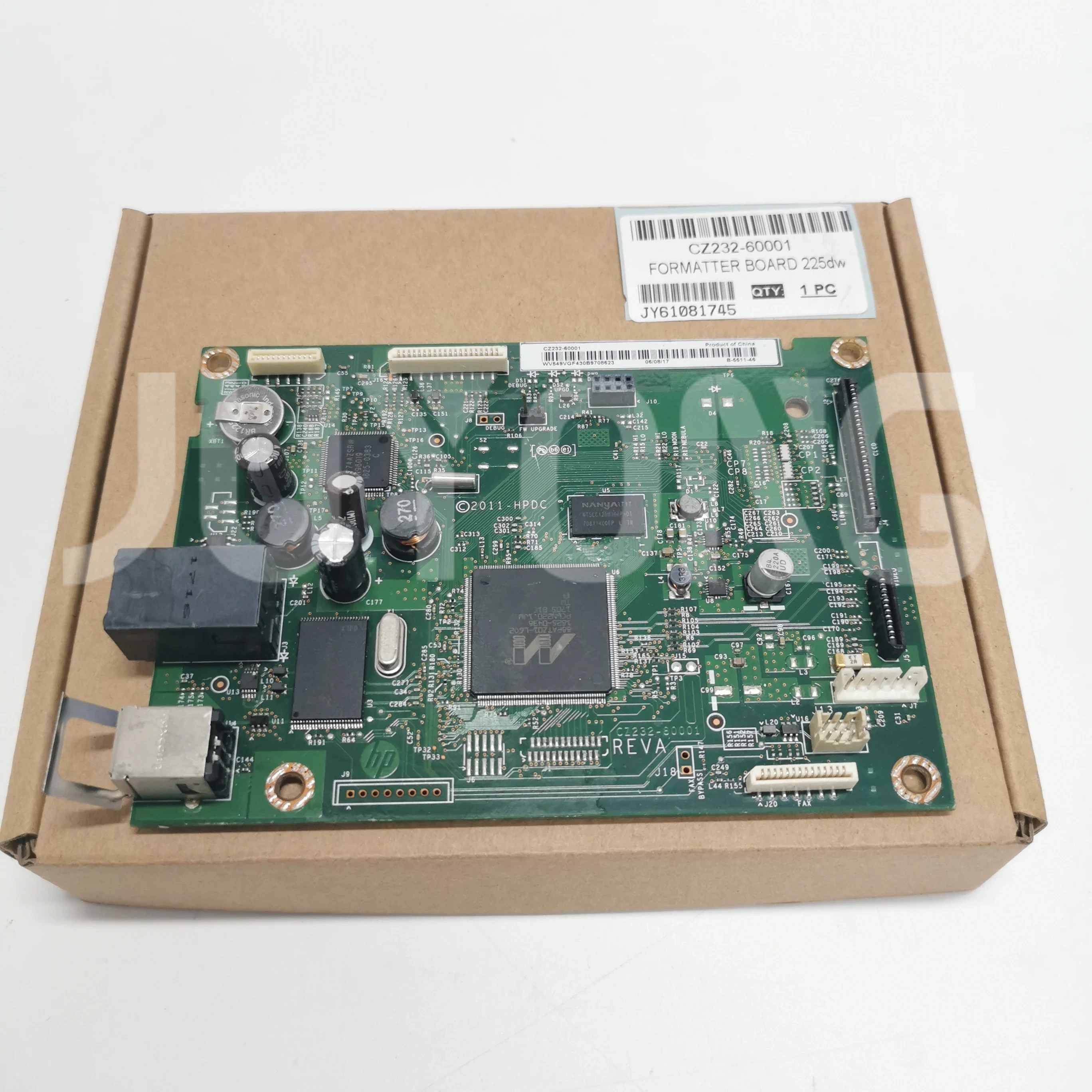 CZ232-60001 MOTHER BOARD FIT FOR HP 225DW M225DW PRINTER ORIGINAL NEW FORMATTER BOARD IN GOOD CONDITION