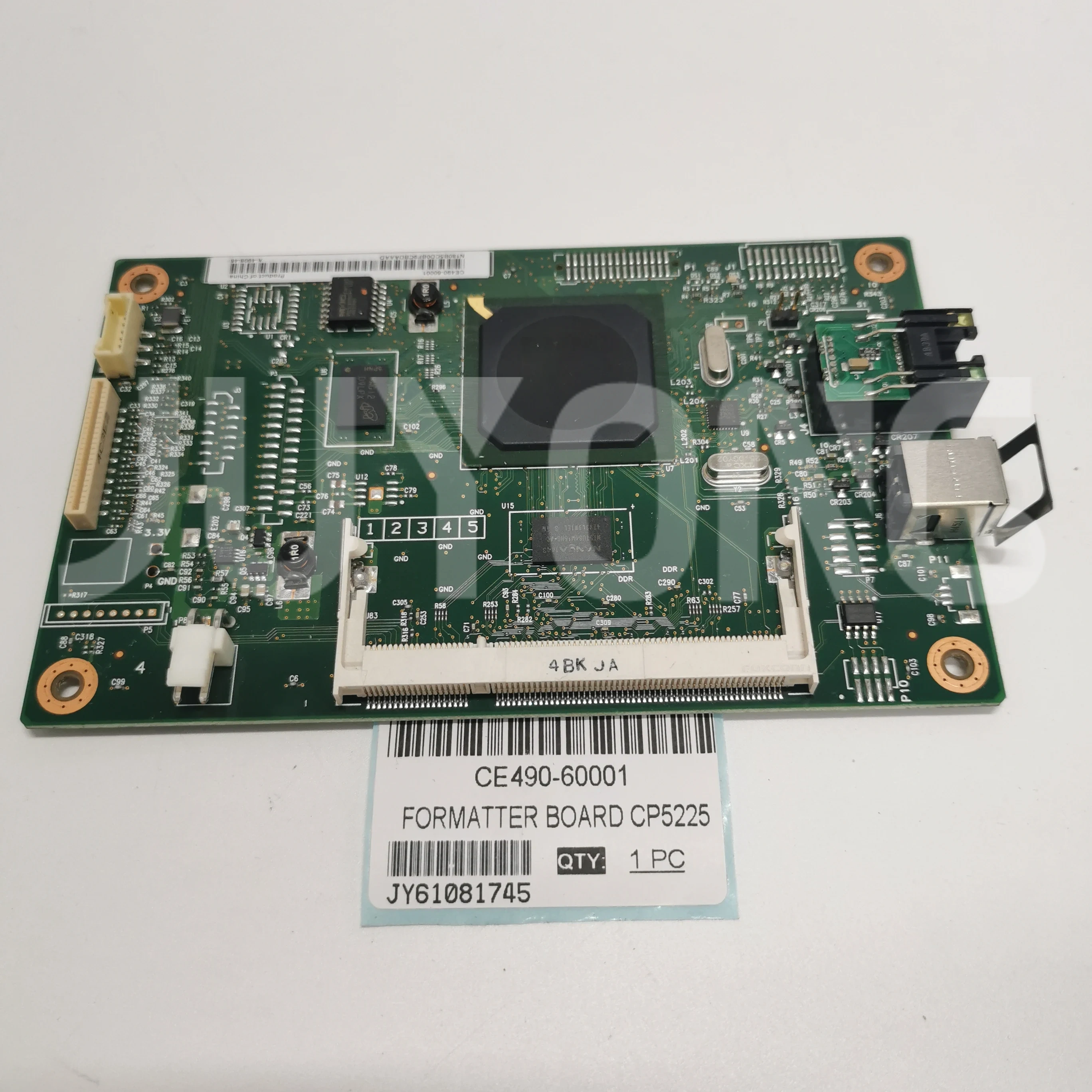 HIGH QUALITY MAINBOARD CE490-60001 FIT FOR  CP5225 CP5225N CP5225DN 100% WORKING