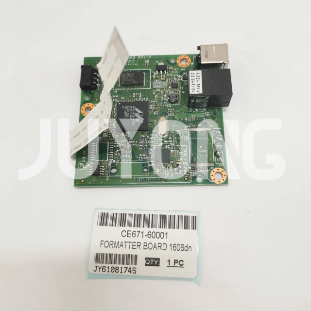 CE671-60001  FORMATTER BOARD FIT FOR HP P1606DN P1566 P1606 1566 1606 PRINTER  IN WORKING CONDITION
