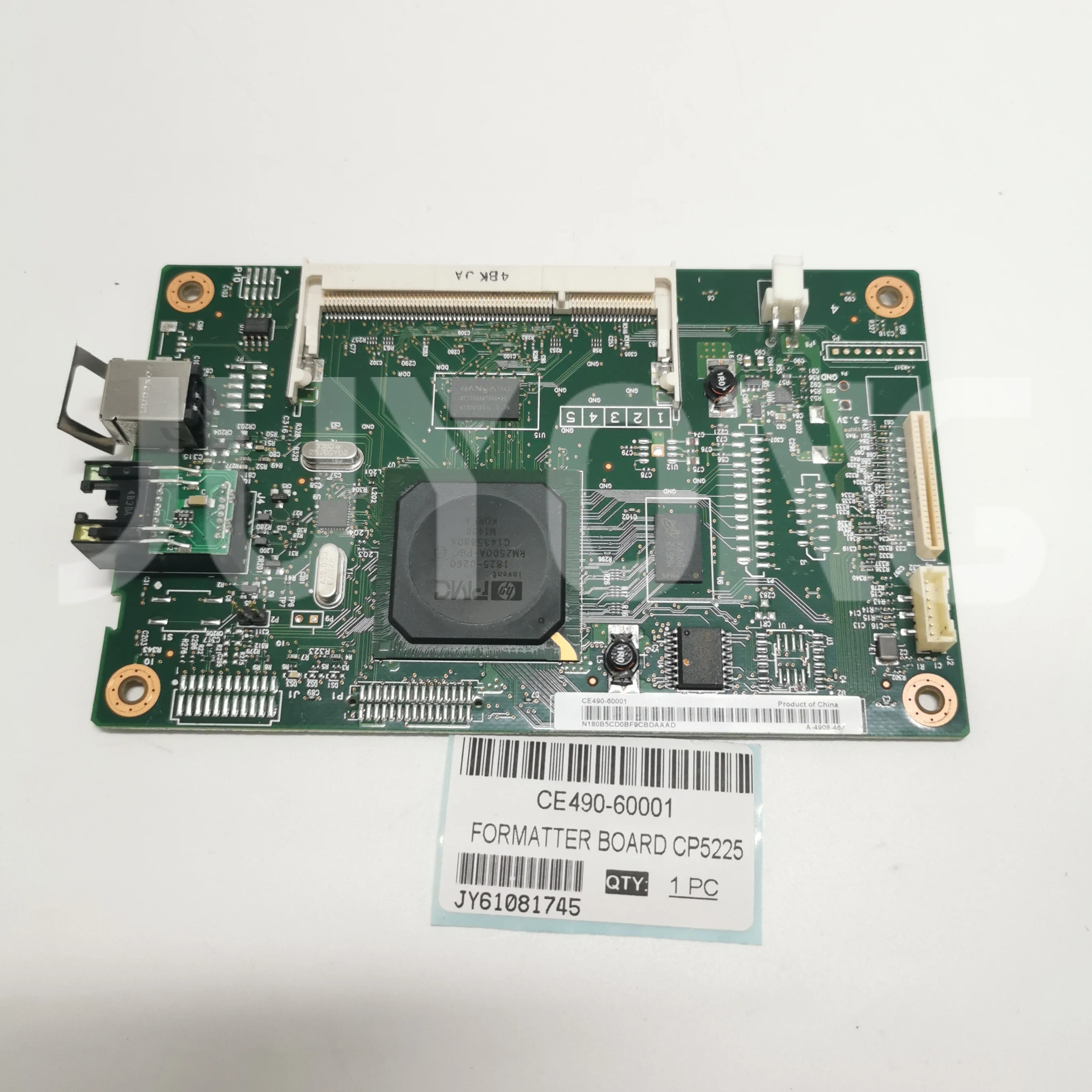 HIGH QUALITY MAINBOARD CE490-60001 FIT FOR  CP5225 CP5225N CP5225DN 100% WORKING