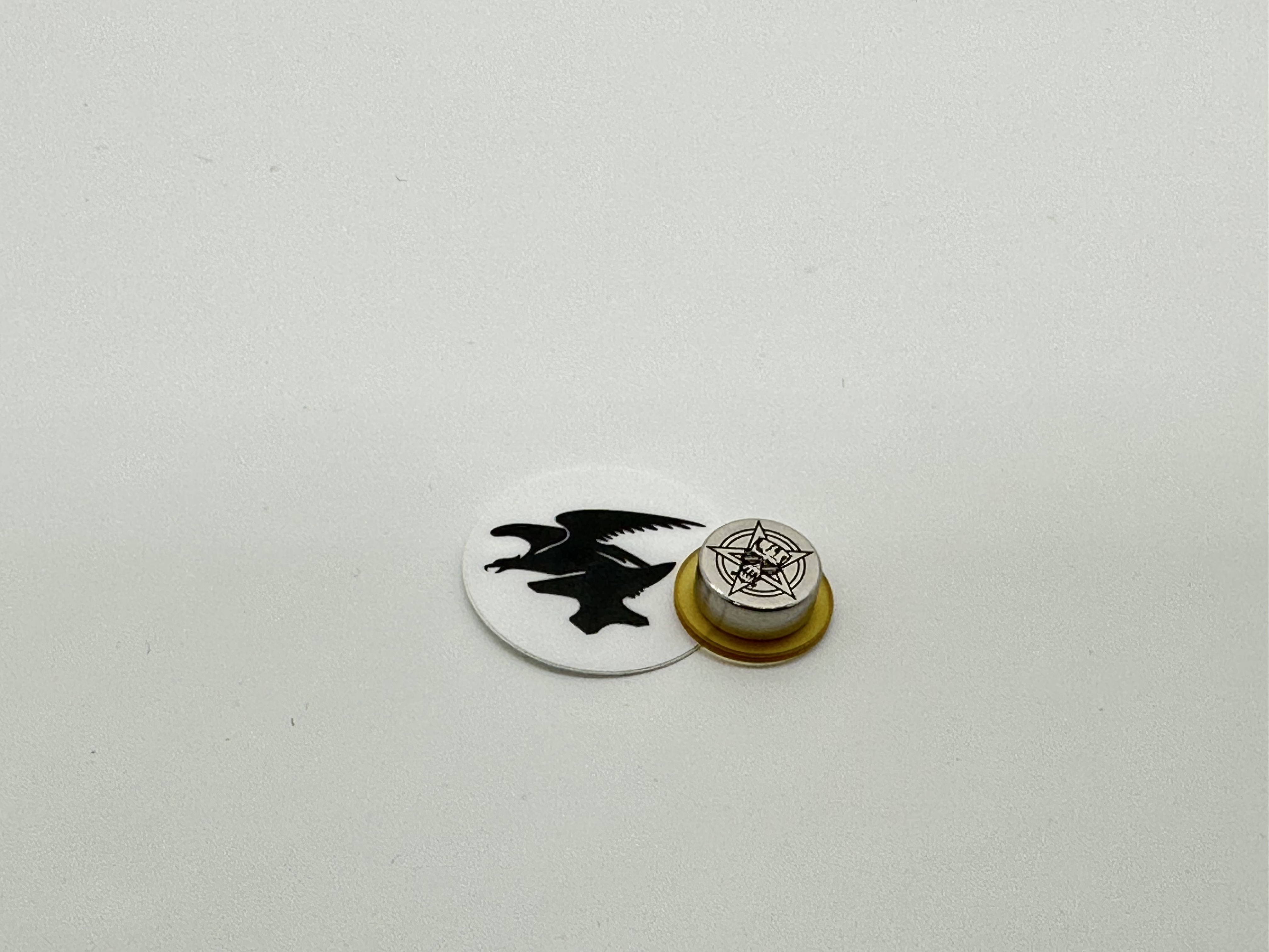 JMEB Stainless steel Frankmod button