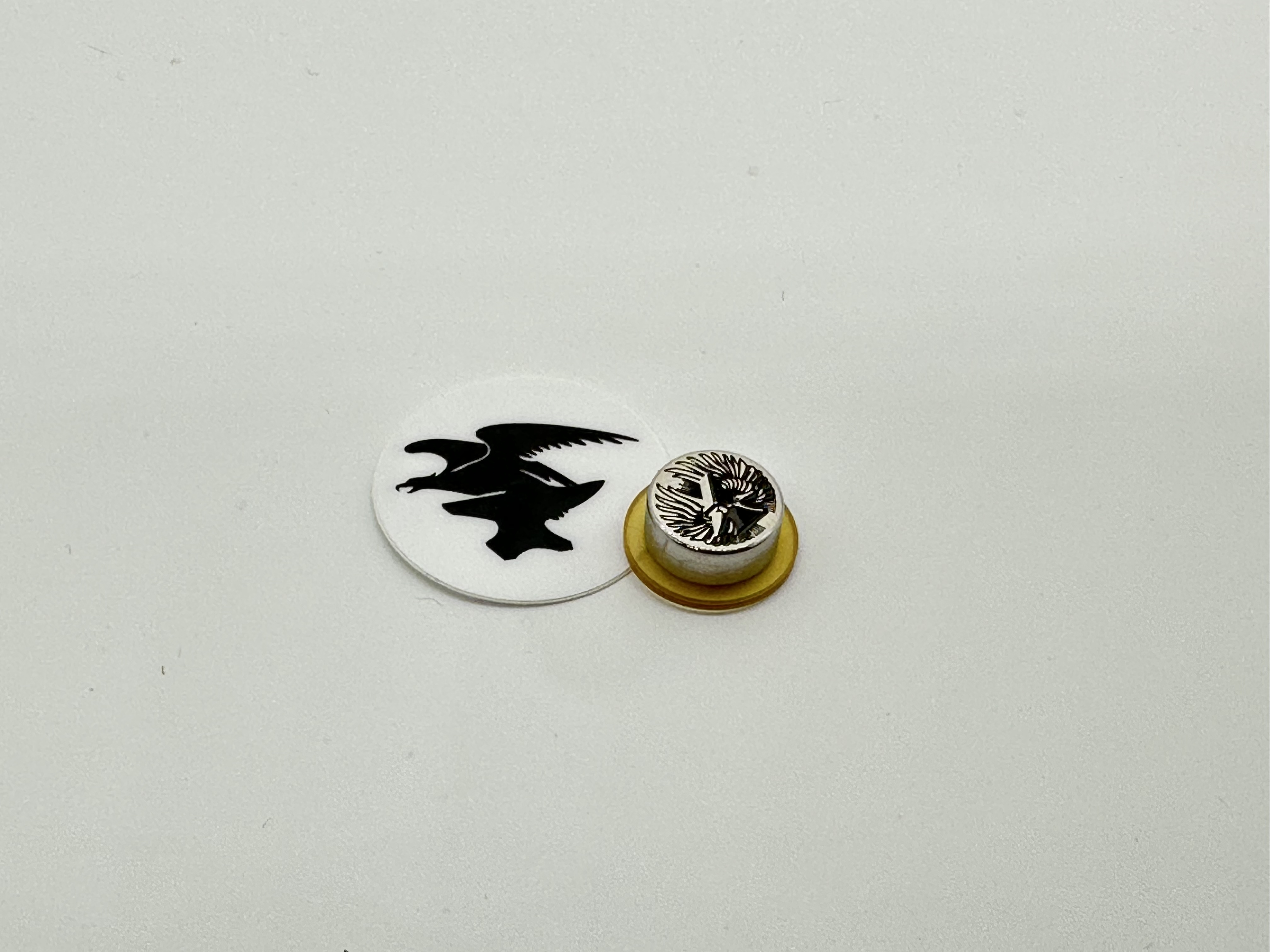 JMEB Stainless steel Frankmod button