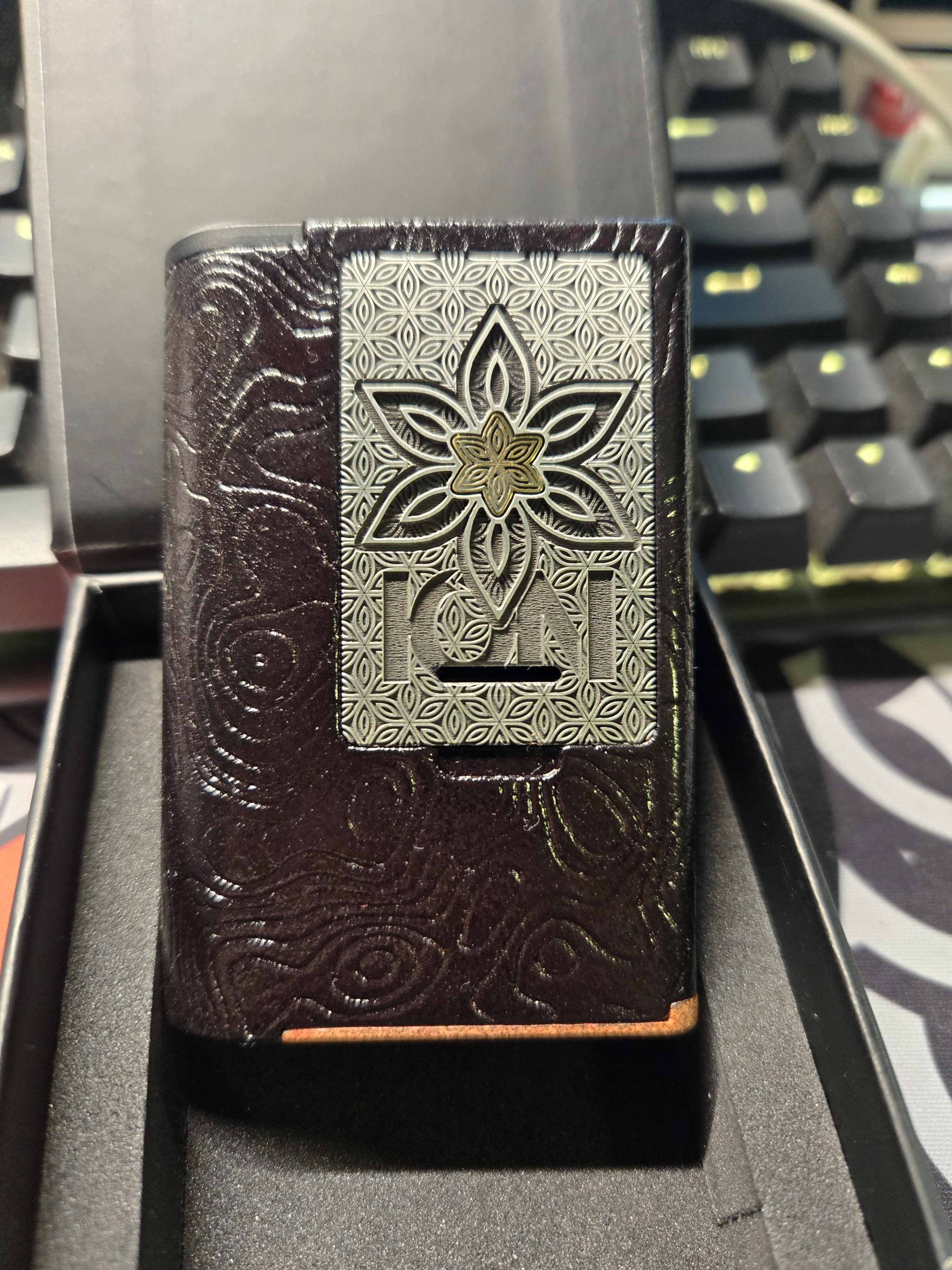 PRC IONBOX BLACK FLOWER