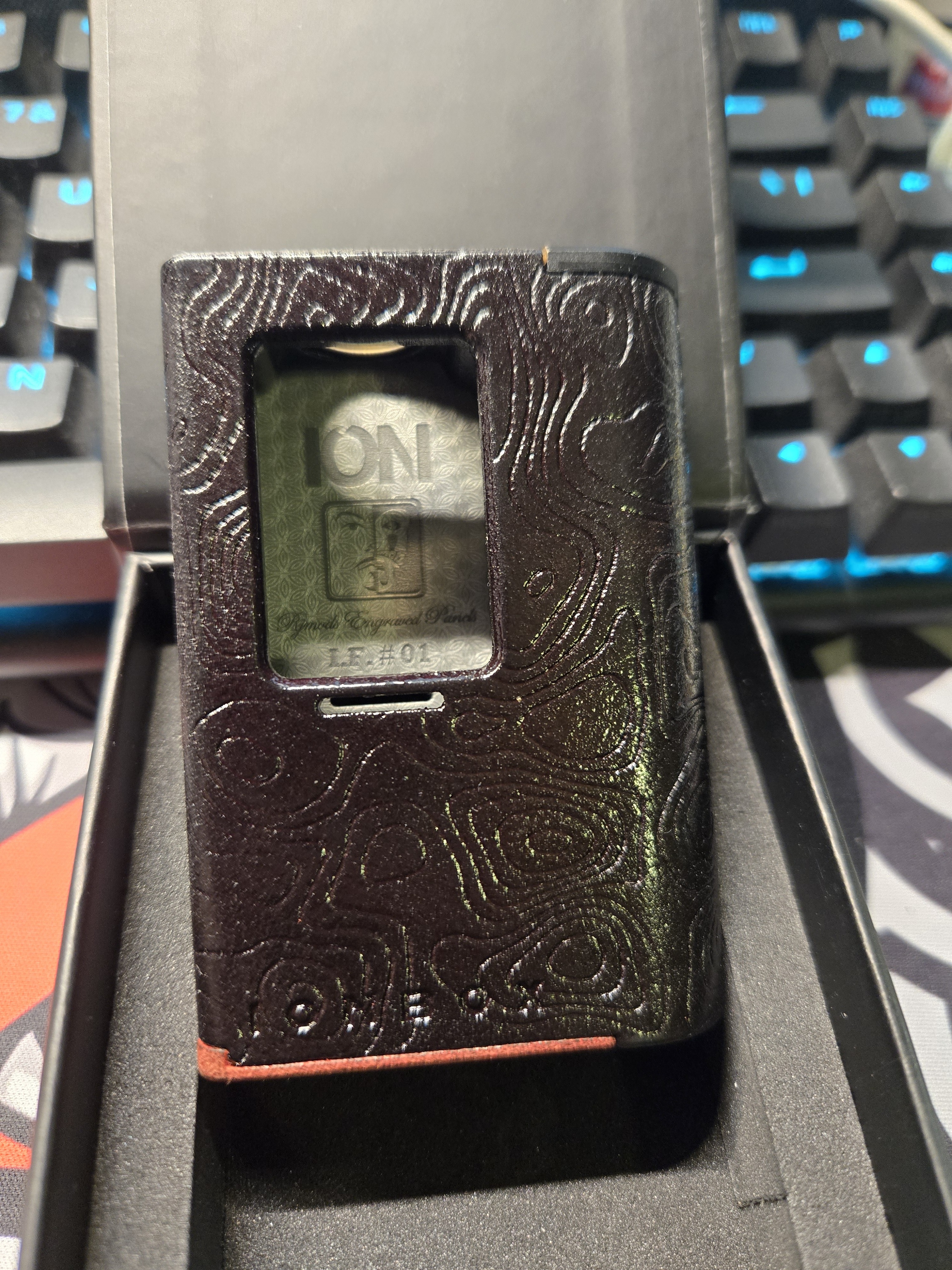 PRC IONBOX BLACK FLOWER