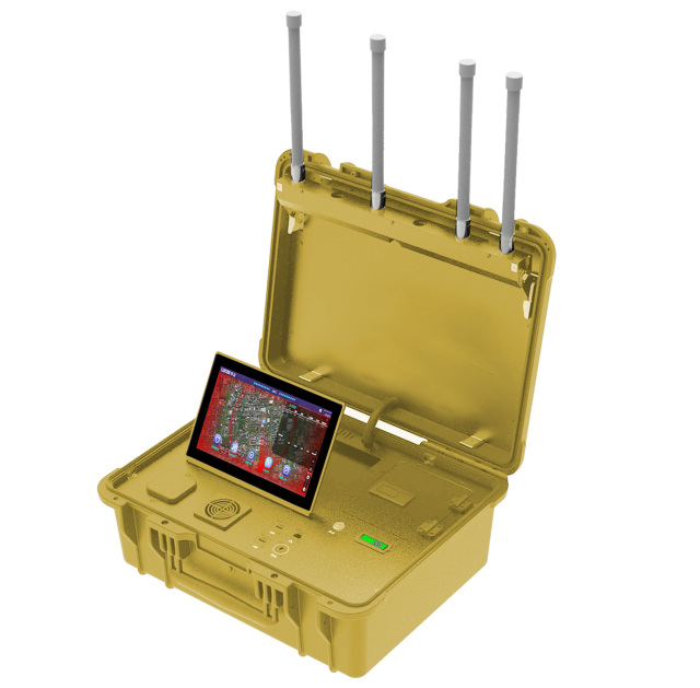 Portable Drone Detector with system can precise location and alarm with IP54 waterproof