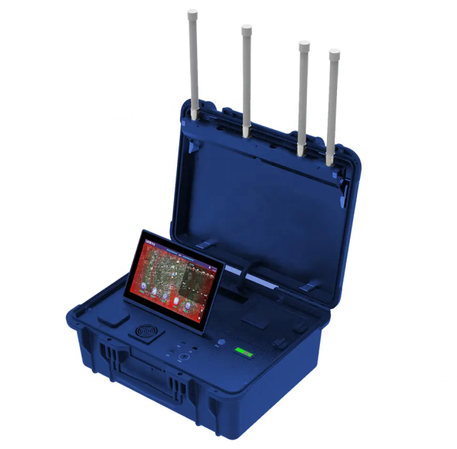 Portable Drone Detector with system can precise location and alarm with IP54 waterproof