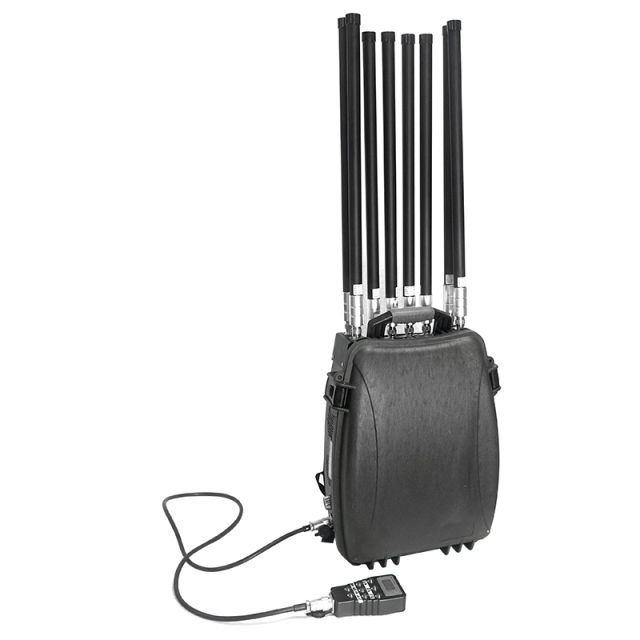 6-8 Band Portable Backpack Jammer – Effective Counter-Drone Solution