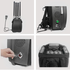 6-8 Band Portable Backpack Jammer – Effective Counter-Drone Solution