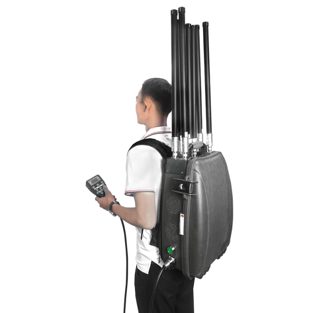 6-8 Band Portable Backpack Jammer – Effective Counter-Drone Solution