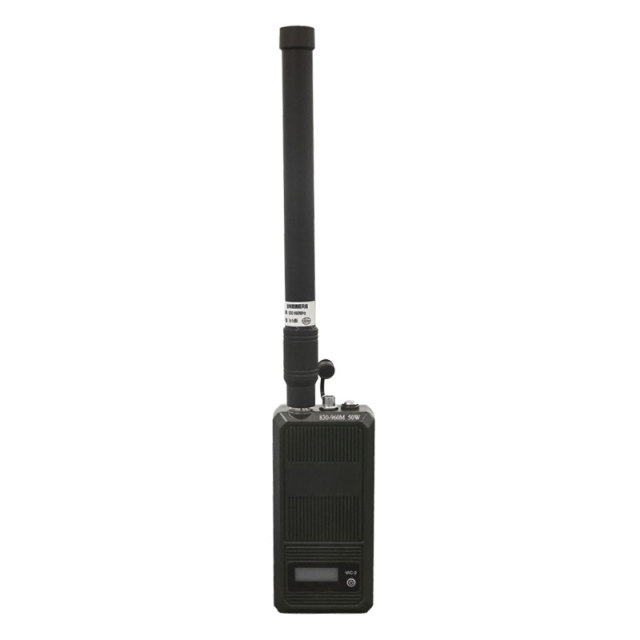 Wearable 1-Band Handheld Drone Jammer – Portable, Single-Operator Anti-Drone Solution