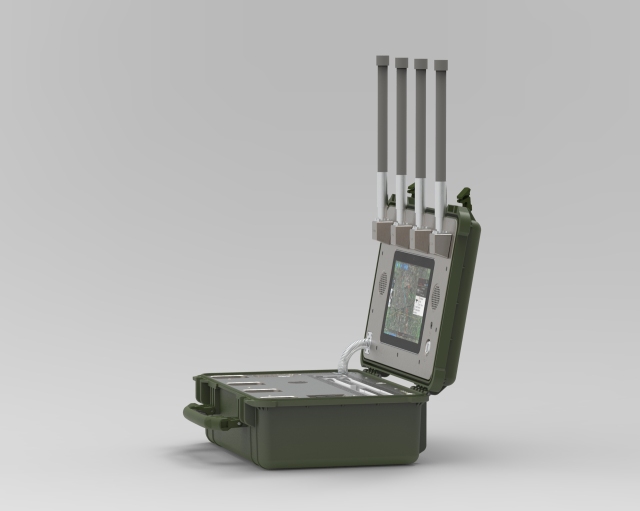 Portable Drone Detection Suitcase: Mobile Anti-Drone Solution