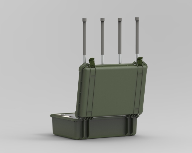 Portable Drone Detection Suitcase: Mobile Anti-Drone Solution