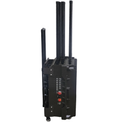 16-Bands Anti Drone Rolling Suitcase Equipment:100W per band