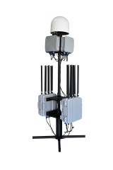 70MHz-6000MHz Full-band DR200-C 10KM Detect Range 1+N Super Expansion 4 Directional Anti-band + 13 Omnidirectional Jammer Drone Detection and Jammer Integrated System