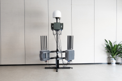 70MHz-6000MHz Full-band DR200-C 10KM Detect Range 1+N Super Expansion 4 Directional Anti-band + 13 Omnidirectional Jammer Drone Detection and Jammer Integrated System