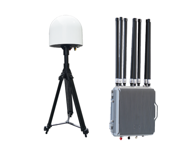 70MHz-6000MHz Full-band DR200-A 3KM Detect Range Fixed FPV 500MHz-6000MHz Video Capture Drone Detection and Jammer Integrated System