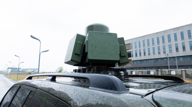 DR100-AB 3KM Detect Range Vehicle-mounted Drone Detection and Jammer Integrated System