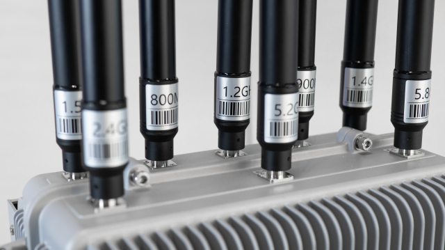 70MHz-6000MHz Full-band DR200-A 3KM Detect Range Fixed FPV 500MHz-6000MHz Video Capture Drone Detection and Jammer Integrated System