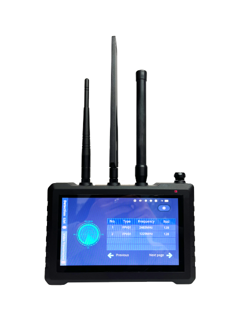 1.5km 70MHz-6.2GHz Full-band Detection 500MHz-6GHz FPV Full Coverage Video Captureand Storage1+N Working Mode with Watches Team Collaboration Portable Design