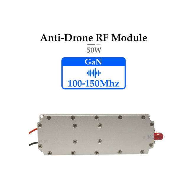100-150mhz 50W PA GaN Anti Drone Module Counter Fpv Anti Fpv Anti Drone DJI Mavic Counter Fpv
