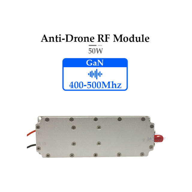 400-500mhz 50W PA GaN Anti Drone Module Counter Fpv Anti Fpv Anti Drone DJI Mavic Counter Fpv