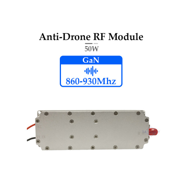 860-930mhz 50W PA GaN Anti Drone Module Counter Fpv Anti Fpv Anti Drone DJI Mavic Counter Fpv