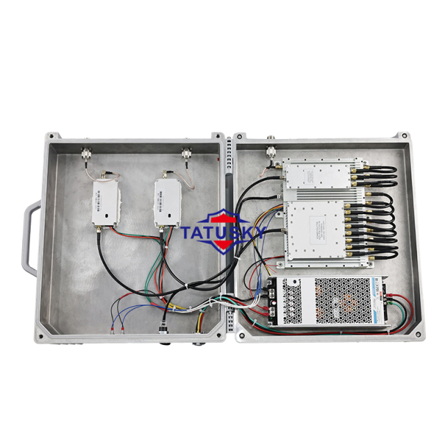 13 frequency points portable drone spoof equipment for low-altitude protection