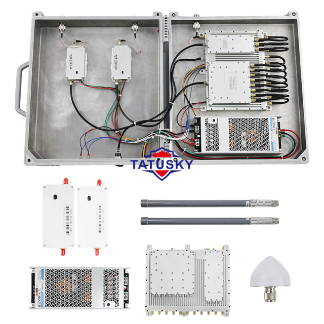 6 frequency points portable drone spoof equipment for low-altitude protection
