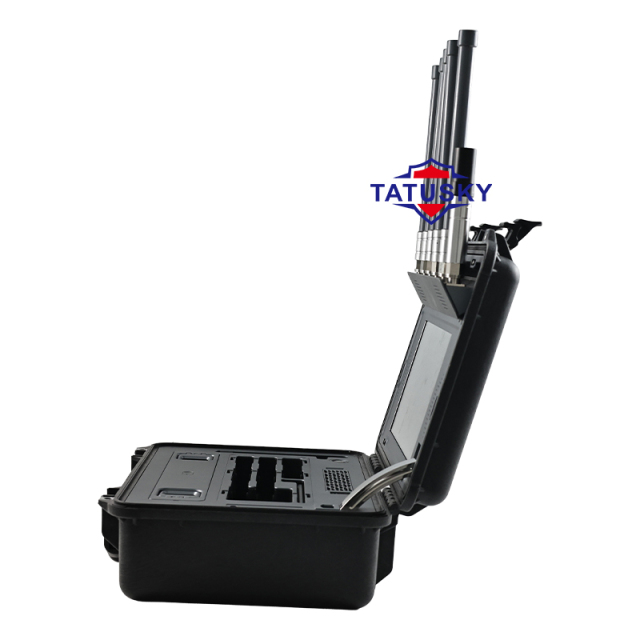 Drone Detector Portable Suitcase Integrated Detection & GPS Spoofing System Critical Infrastructure for DJI.Autel.FPV,ETC