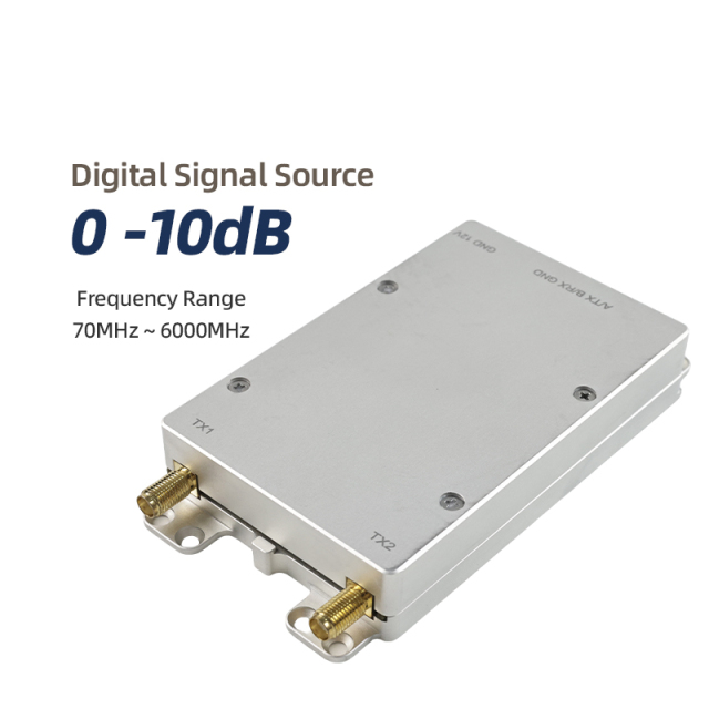 70–6000MHz Wideband Signal Source Module | External RF Module Supported | Precision RF Signal Detection