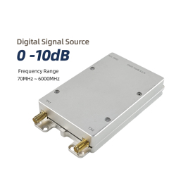The 70-6000MHz Ultra-wideband signal Source Module Can Input Signals of 0-10dB