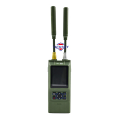 1km detection rangeultra-wideband 100-8000MHz handheld drone spectrum detection equipment