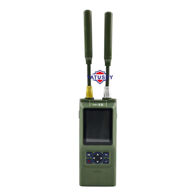 1km detection rangeultra-wideband 100-8000MHz handheld drone spectrum detection equipment