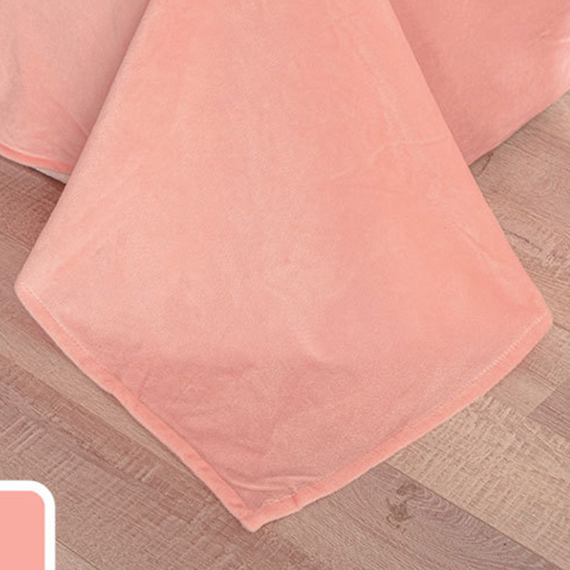 Hot Sale Fluffy Duvet Cover Set Crystal Velvet Plush Bedding Set Warm Bed Sheets Set 4pcs